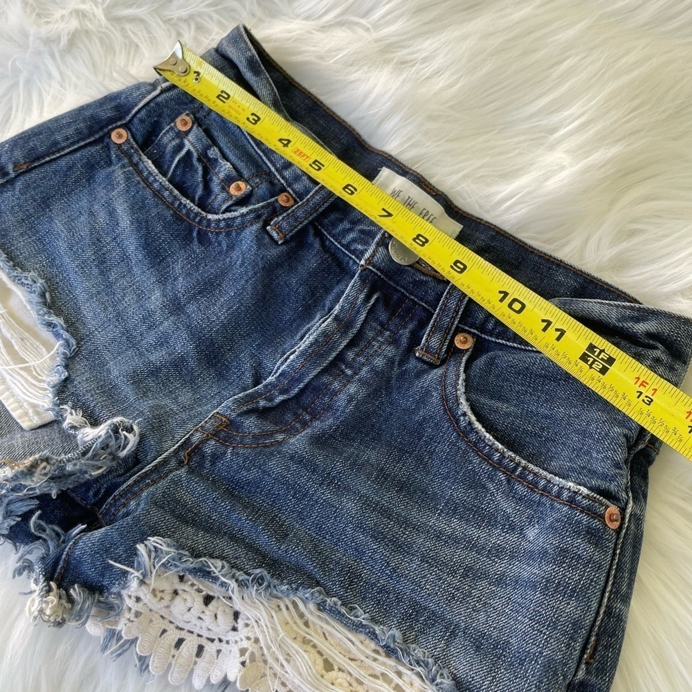 We the Free - Denim button-fly cut-off Avery shorts - size 24 - Picture 5 of 8